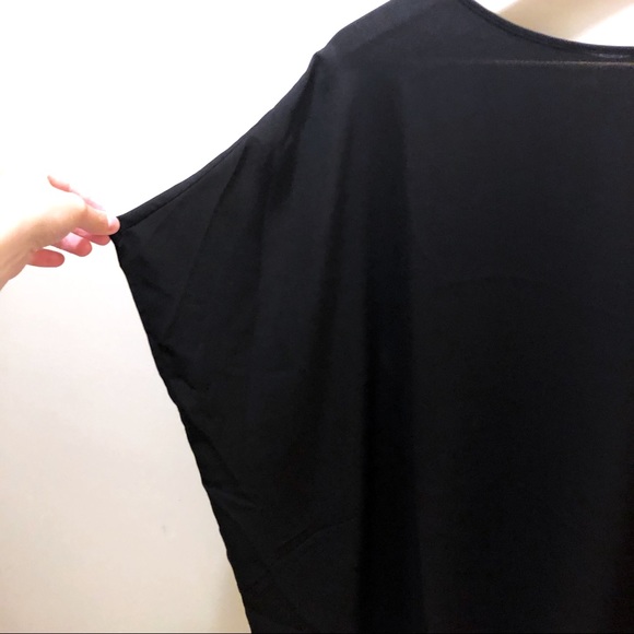 Flowy Black Dress Shirt - Picture 3 of 4